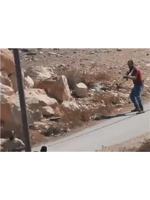 【衝撃】イスラエル人が非武装のパレスチナ人を射殺